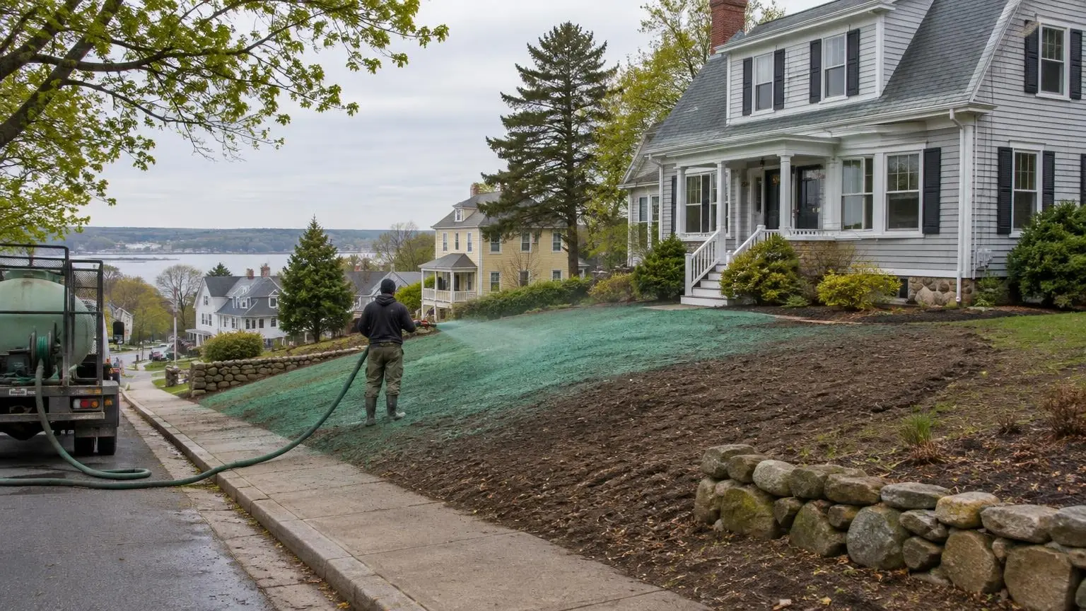 Hydroseeding in Providence, RI